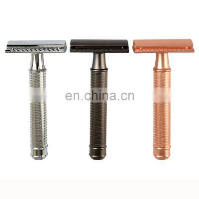 Custom Premium Eco Friendly Metal Stainless Steel Double Edge Sadety Razor