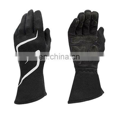 Racing Gloves Premium Leather Street Motorcycle Protective Biker Outdoor Gloves Custom Design Professional Kart Racing gloves