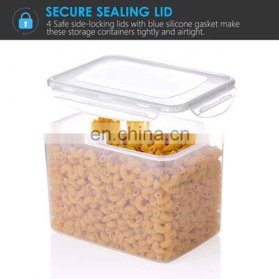 8 Pack Extra Large Airtight Food Storage Containers BPA Free Pantry Organization Plastic Canisters for Kitchen photo-4