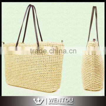 Wholesale Weave Natural Straw Beach Bag Straw Shoulder Bag                        
                                                Quality Choice