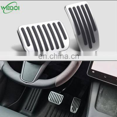 2022 New Performance Brake Accelerator Pedal For Tesla Model 3/Y -2022 Foot Pedal Pads 2Pcs Car Accessories photo-2