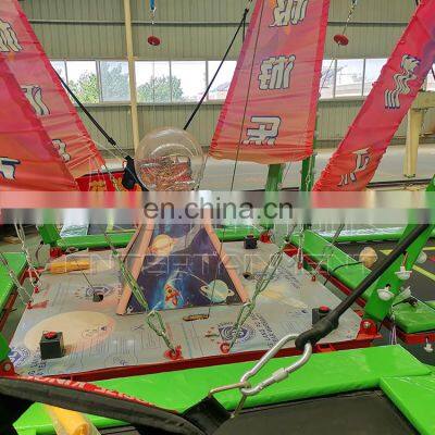 Colorful Outdoor Jumping Bungee Trampoline for Sale photo-4