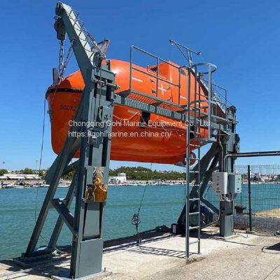 MED Approved 130 Persons Marine Totally Enclosed Life Boat