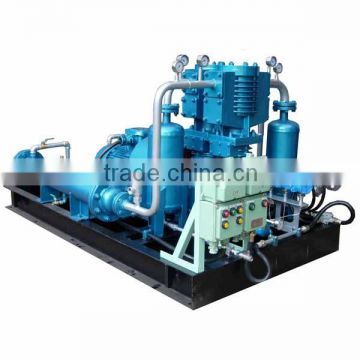 Economic argon gas compressor