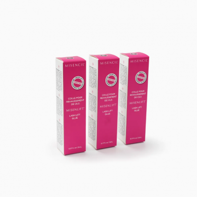 Custom laminated cosmetic eyelash paper packaging box