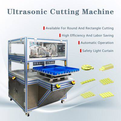 Customized 20kHz Ultrasonic Cake Cutting Machine Ultrasonic Sandwich Cutter for Airline Food photo-2
