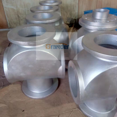SS 316/304 valve body /investment casting /pump cover / Silica sol precision casting