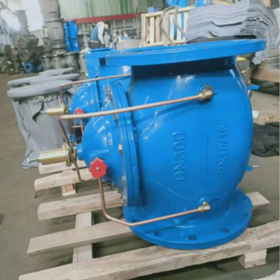 Custom 200X Ductile Iron Pn16 Automatic Water Supply Remote-Control Valve Control Valve for Hydraulic Casting Water photo-6