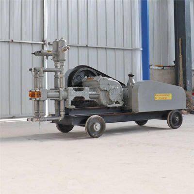 Horizontal Variable Double - Liquid Grouting Machine, Four - Speed Adjustable Double - Cylinder Grouting Pump for Tunnels, Reciprocating Piston Grouting Machine photo-5