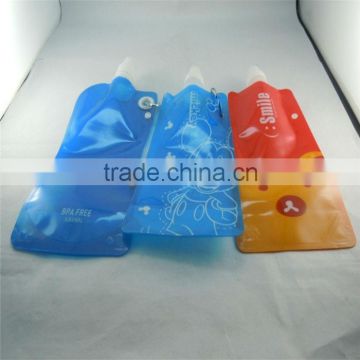 For travel easy carry foldable water bottle