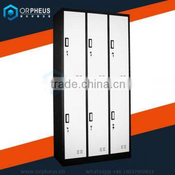 China Profession Manufacture Wardrobe High School Classic storage Locker Lock 6 Department Loker Cabinet