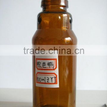 100ml amber bottle for medical use