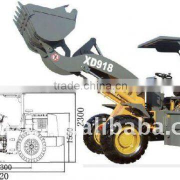 XD918 Underground mining loader