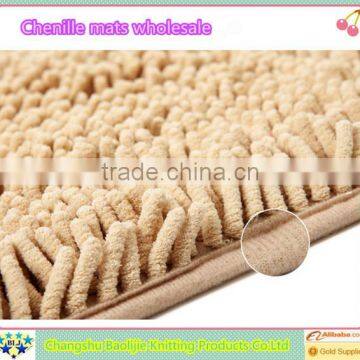 China wholesale new design pattern customized bathroom appliances microfiber bath mat