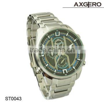 Fashion stainless steel watch, Japan movt wrist watch, watches for men