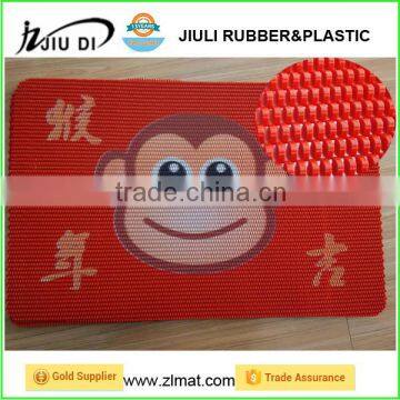 Different shapes Non slip PVC bath mat