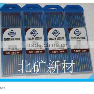 Beijing brand name WT20 tungsten weld electrode 10 pieces/pack