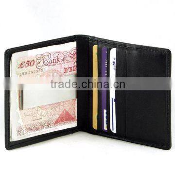 Promotional PU money clip wallet at cheap price
