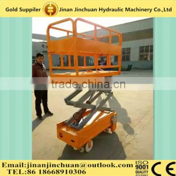 Mini indoor home hydraulic scissor lift platform