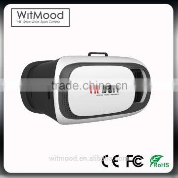 VR BOX II 2 Virtual Reality 3D Glasses With Bluetooth Remote Controller, Portable 2nd Generation VR Box photo-4