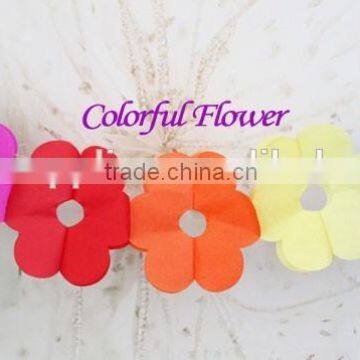 Colorful Tissue Paper Garland for Wedding Bridal Shower Decoration