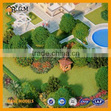 1:200 beautiful Horse Breeding Village model
