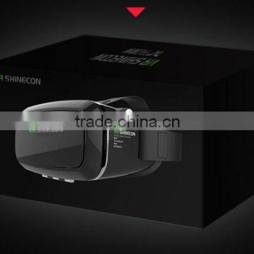 2016 Hottest Head Mount Plastic Version Virtual Reality vr 3d Glasses 2nd Generation Accept OEM Customized Logo photo-2