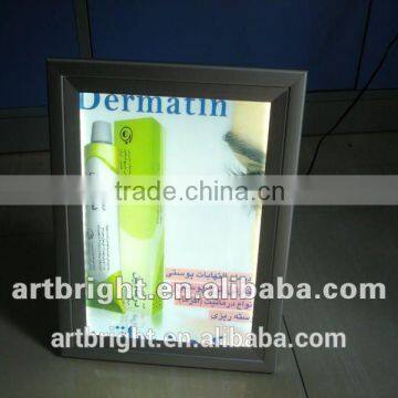 Advertising single side LED ultra thin light box