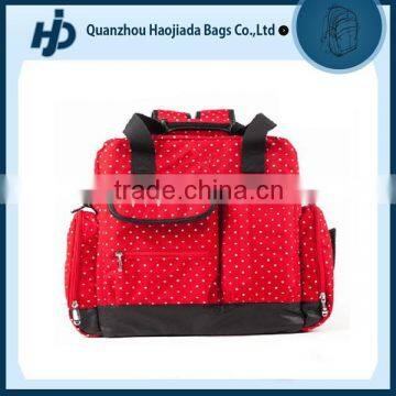 China supplier 600D baby care backpack mummy bag