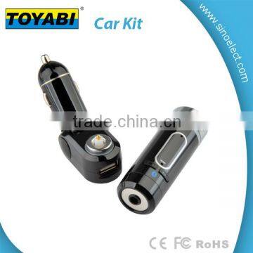 New Universal High Quality Wireless Bluetooth Handsfree Car Kit Fm Transmitter Modulator Car Mp3 Player With Mic Music Control photo-6