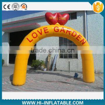 Outdoor cheap inflatable advertising arch for promothion or event