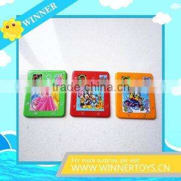 Hot selling cartoon plastic jigsaw puzzle