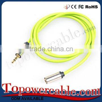 China Factory With Gold Plated Auxiliary Audio Cable