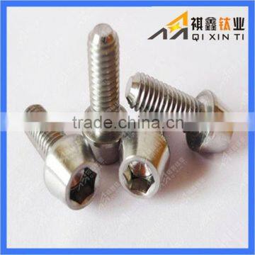 DIN Gr2 Gr5 colored titanium screw