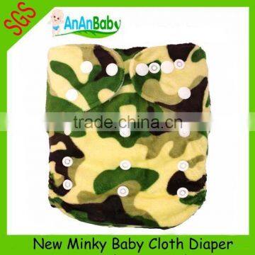 AnAnBaby New Minky Ecological Baby Cloth Diaper Super Soft Kids Nappies