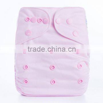 Printed Suede Cloth Waterproof One Size Baby Cloth Diapers