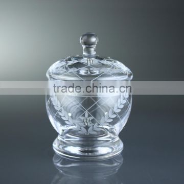 Glass Sugar Pot