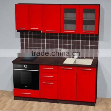 Kithcen set corner 180 cm melamine gloss