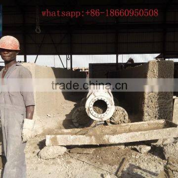 concrete telegraph pole making machine