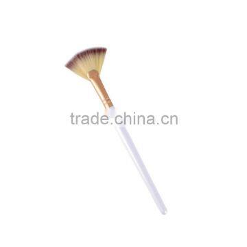 cosmetic powder fan brush