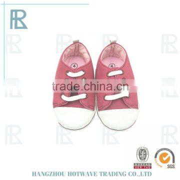 2016 New China Supplier Reasonable Price Canvas Baby Shoes