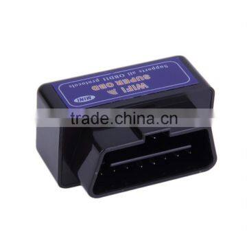 Mini ELM327 WiFi ELM 327 OBDII Car Diagnostic Tool OBD2 Code Reader Scanner For IOS Android ELM WiFi 327 Black Hot Selling~ photo-4