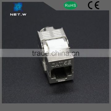 8p8c rj45 FTP cat5e jacks, ethernet cat5e keystone jack FTP keystone module