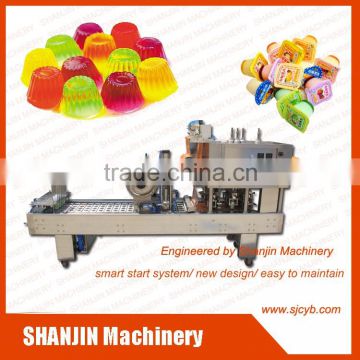 jelly fillling and sealing machine/chocolate cup filling machine