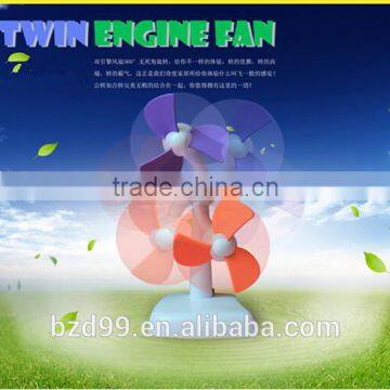 Promotional Items Double Blade Motors Revolutionary USB Small Electric Fan Motor photo-3