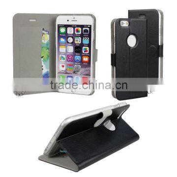 premium pu leather smart cover case for iphone6