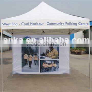 3x3 Aluminum folding tent with steepletop