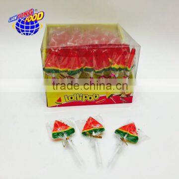 watermelon lollipop hard candy