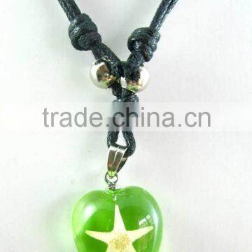 2015 Fashion Heart of Ocean Lucky Amber Necklace photo-2