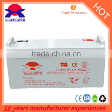 factory price sealed lead acid battery 12V120ah ups battery for ups system